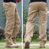 Tactical Pants Army Male Camo Jogger Plus Size Cotton