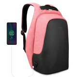 Anti theft Water Repellent 15.6 inch USB Charging Causal Men Backpacks