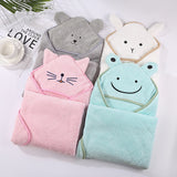 Baby Poncho Bath Towel Bebe Toalla Velvet 90*90cm