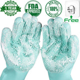 Magic Silicone Dishwashing Scrubbe