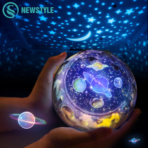 Starry Sky Night Light Planet Magic Projector Earth Universe LED