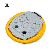 6.5L super big volume foot pump air inflatable kayak