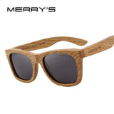 MERRYS DESIGN Men/Women Wooden Sunglasses Retro