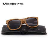 MERRYS DESIGN Men/Women Wooden Sunglasses Retro