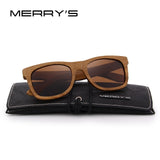 MERRYS DESIGN Men/Women Wooden Sunglasses Retro
