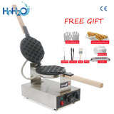 Commercial Electric 110V /220V Non-stick pan egg bubble waffle maker Eggettes