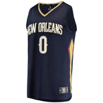 Troy Williams New Orleans Pelicans Fanatics Branded Fast Break Jersey - Icon Edition - Navy