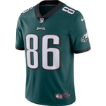 Zach Ertz Philadelphia Eagles Nike Vapor Limited Jersey - Midnight Green