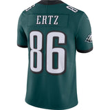 Zach Ertz Philadelphia Eagles Nike Vapor Limited Jersey - Midnight Green