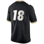 #18 Colorado Buffaloes Football Game Jersey – Black