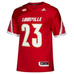 #23 Louisville Cardinals adidas Premier Jersey - Red