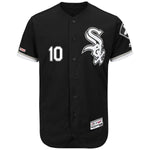 Yoan Moncada Chicago White Sox Majestic Home  Collection Flex Base Player Jersey - White/Black