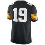 #19 Iowa Hawkeyes Nike Game Jersey - Black