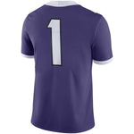 TCU Horned Frogs Nike Team Game Football Jersey - Purple