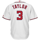 Michael Taylor Washington Nationals Majestic Home Cool Base Player Jersey - White