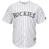 Tyler Anderson Colorado Rockies Majestic Home Cool Base Player Jersey - White