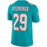 Minkah Fitzpatrick Miami Dolphins Nike Vapor Limited Jersey - Aqua