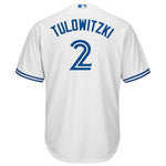 Troy Tulowitzki Toronto Blue Jays Majestic Official Cool Base Player Jersey - White