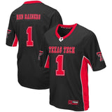 Texas Tech Red Raiders Colosseum Max Power Football Jersey - Black