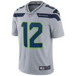 12s Seattle Seahawks Nike Vapor Untouchable Limited Player Jersey - Gray