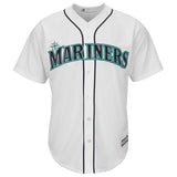 Yusei Kikuchi Seattle Mariners Majestic Official Cool Base Player Jersey – White/Cream