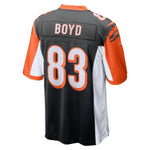 Tyler Boyd Cincinnati Bengals Nike 50th Anniversary Patch Game Jersey - Black