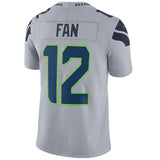 12s Seattle Seahawks Nike Vapor Untouchable Limited Player Jersey - Gray