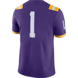 #1 LSU Tigers Nike Game Jersey - Purple