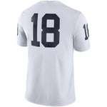 #18 Penn State Nittany Lions Nike Game Football Jersey - White