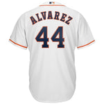 Yordan Alvarez Houston Astros Majestic Home Official Cool Base Player Jersey - White