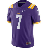 Tyrann Mathieu LSU Tigers Nike Game Jersey - Purple