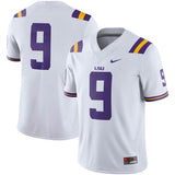 #9 LSU Tigers Nike Game Jersey - White