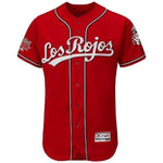 Yasiel Puig Cincinnati Reds Majestic Alternate Collection Flex Base Player Jersey – Scarlet