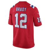 Tom Brady New England Patriots Nike Super Bowl LIII Bound Game Jersey - Red