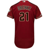 Zack Greinke Arizona Diamondbacks Majestic Alternate Collection Flex Base Player Jersey