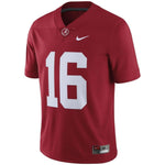 #16 Alabama Crimson Tide Nike Limited Football Jersey - Crimson