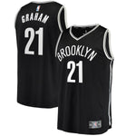 Treveon Graham Brooklyn Nets Fanatics Branded Fast Break Jersey - Icon Edition - Black