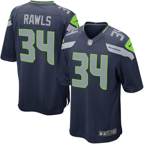 Thomas Rawls Seattle Seahawks Nike Game Jersey - College Navy