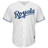 Whit Merrifield Kansas City Royals Majestic Home Cool Base Player Jersey - White