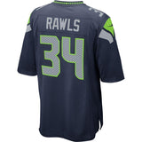 Thomas Rawls Seattle Seahawks Nike Game Jersey - College Navy