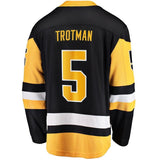 Zach Trotman Pittsburgh Penguins Fanatics Branded Home Breakaway Player Jersey - Black