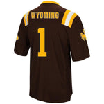 Wyoming Cowboys Colosseum Foos-Ball Football Jersey - Brown