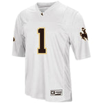 Wyoming Cowboys Colosseum Football Jersey - White