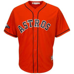 Zack Greinke Houston Astros Majestic 2019 Postseason Official Cool Base Player Jersey - Orange