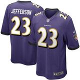 Tony Jefferson Baltimore Ravens Nike Game Jersey - Purple