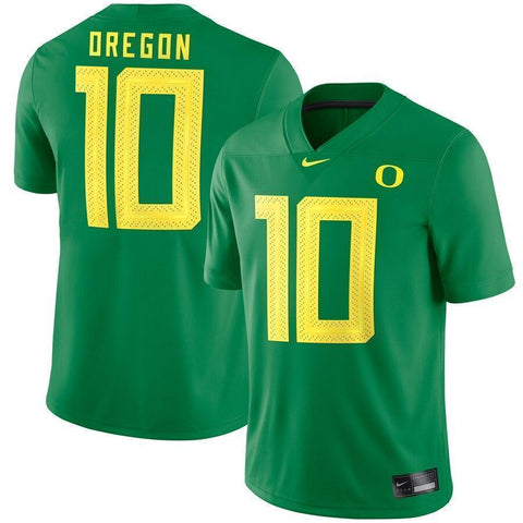 #10 Oregon Ducks Nike Game Jersey - Green