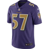 C.J. Mosley Baltimore Ravens Nike Vapor Untouchable Color Rush Limited Player Jersey - Purple