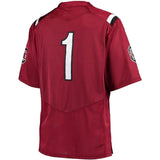 #1 South Carolina Gamecocks Under Armour Premier Jersey - Garnet