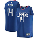 Terance Mann LA Clippers Fanatics Branded Fast Break Replica Jersey Royal - Icon Edition