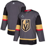 Vegas Golden Knights adidas 2018 Stanley Cup Final Bound Patch Jersey - Gray